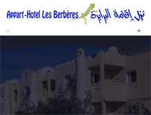 Tablet Screenshot of hotel-zarzis.com
